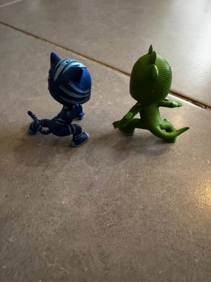 Lot de 2 personnages - Pyjamasques / PJ Masks - Yoyo & Gluglu - photo numéro 4
