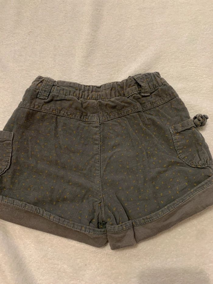 Short en velours vertbaudet 2 ans - photo numéro 2
