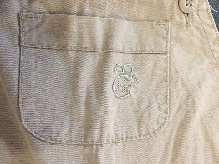 Salopette beige - Baby Chic - 12m - photo numéro 4