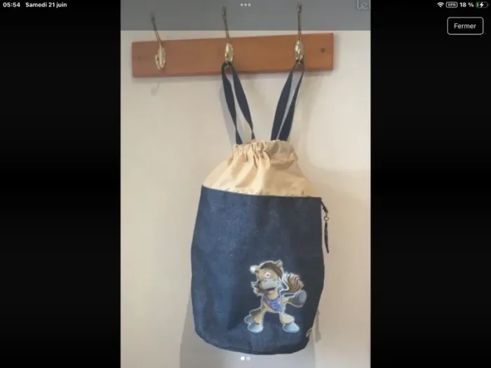 Sac jean galupy diddl