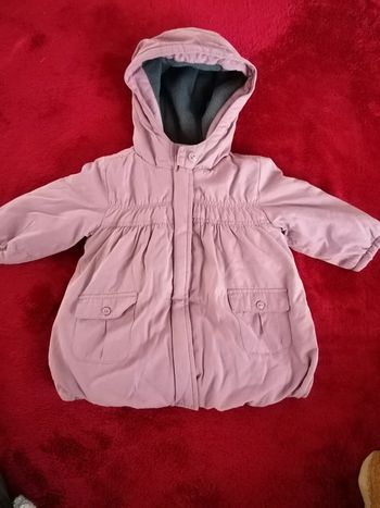 Manteau fille taille 6 mois obaibi