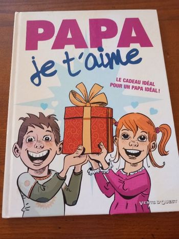 Bande dessinée je t'aime papa