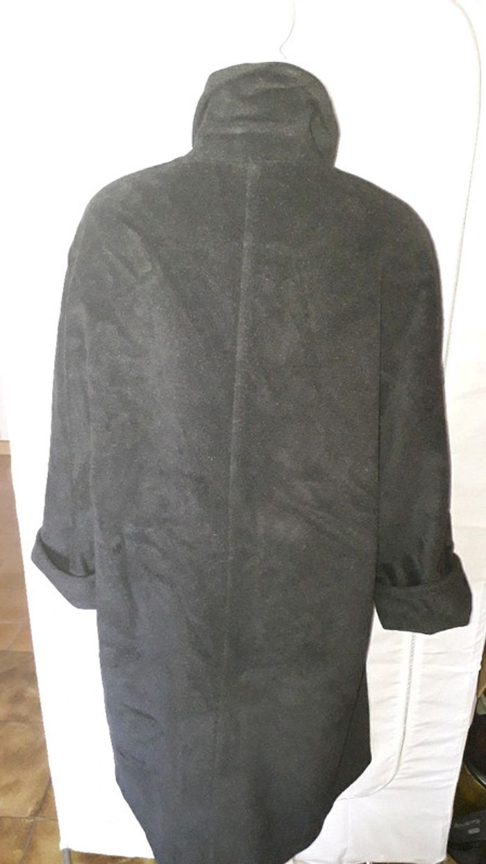 Manteau angora laine gris taille 2 - photo numéro 4