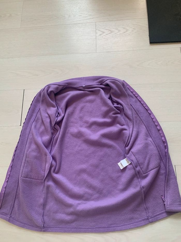 Veste violette peignoir- pyjama - photo numéro 3