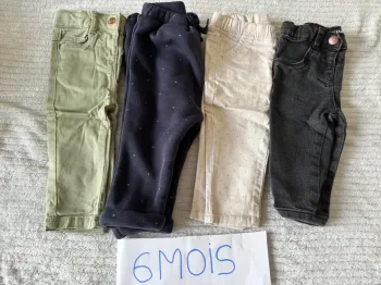 Lot de 4 pantalons
