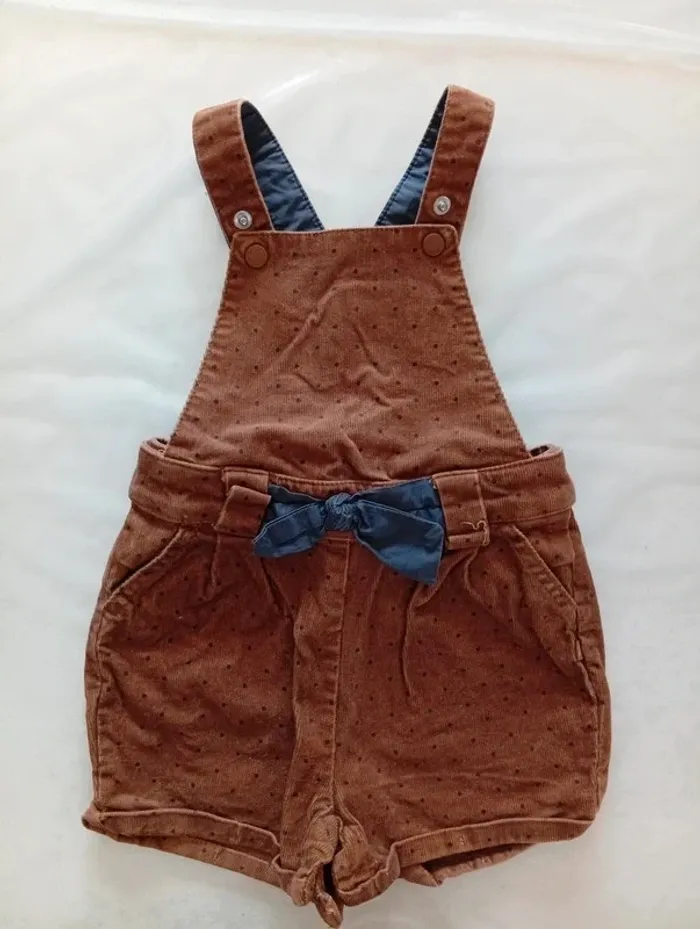 Salopette short bébé