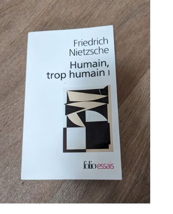 Livre Friedrich Nietzsche Humain, trop humain