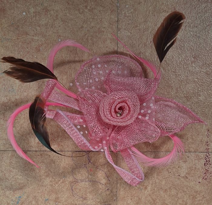 Lot 6 pinces fascinators décoratives multicolores - photo numéro 2