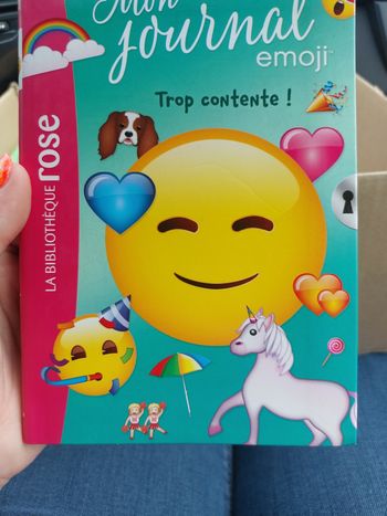 Livre : Mon journal emoji.