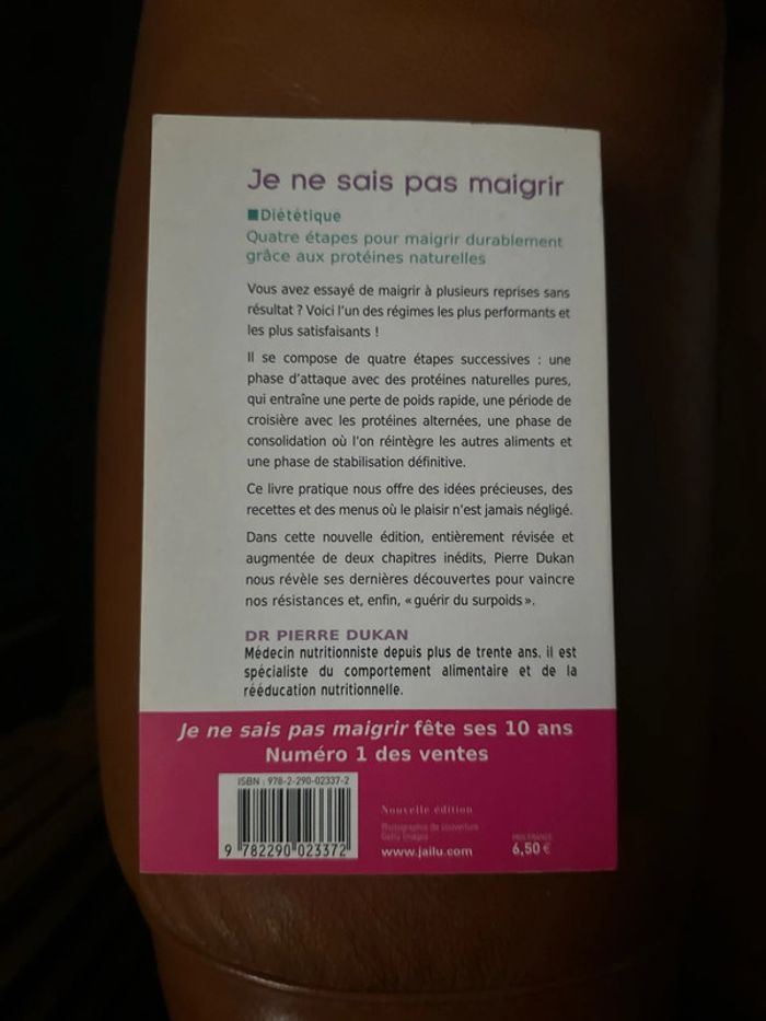 Livre je ne sais pas maigrir - photo numéro 2