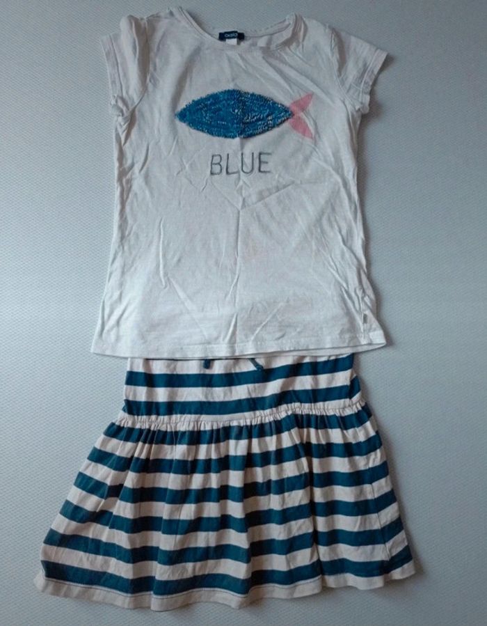 Jupe marinière 10 ans - photo numéro 4