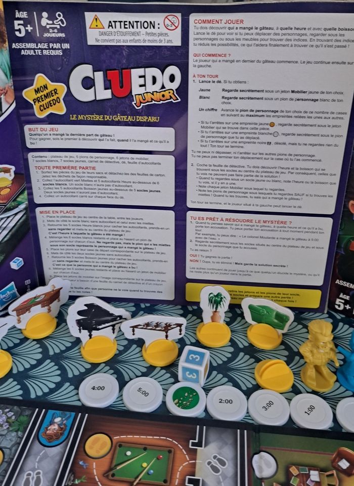 Jeu cluedo junior - photo numéro 5