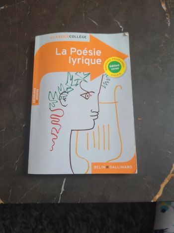 La poésie lyrique