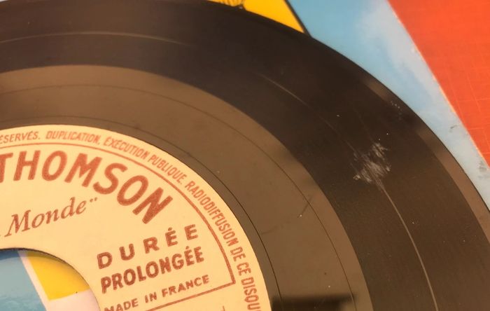 Vinyle 45 tours Loulou Legrand et son orchestre musette Danses de la pomme (1957) - photo numéro 4