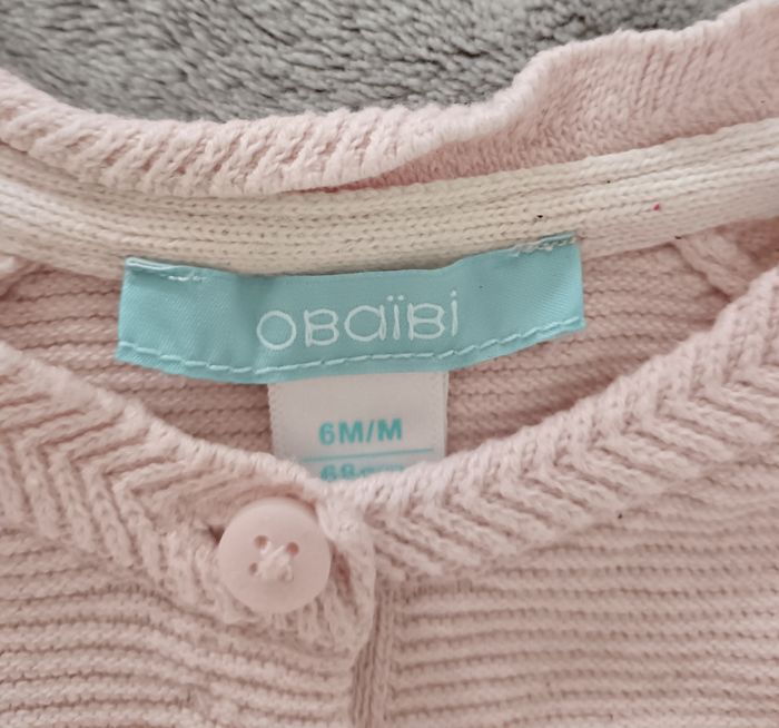 Gilet fille 6 mois - photo numéro 2
