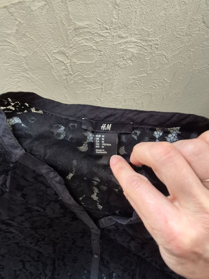 Chemise sans manche dentelle - photo numéro 4