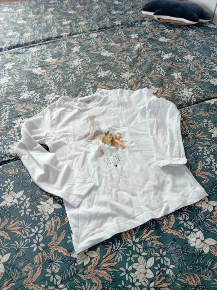T-shirt soline 5/6 ans.noel
