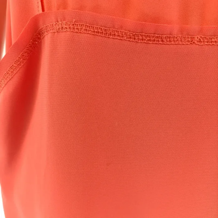 Robe droite corail fluide Color Block - Taille S - A147 - photo numéro 2