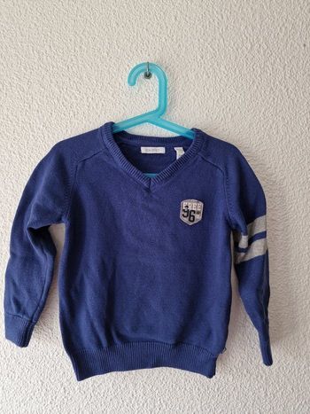 pull bleu Okaïdi