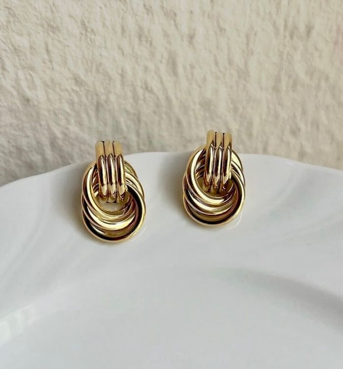 Boucles d’oreilles en acier inoxydable - photo numéro 4