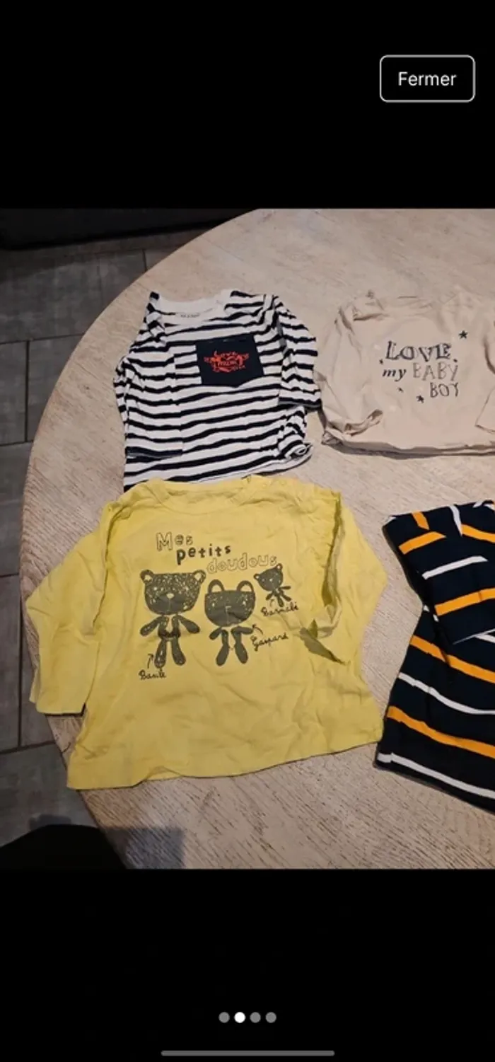 Lot de t-shirt manches longues - photo numéro 2