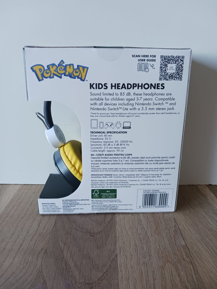 Casque audio enfant POKEMON - photo numéro 2