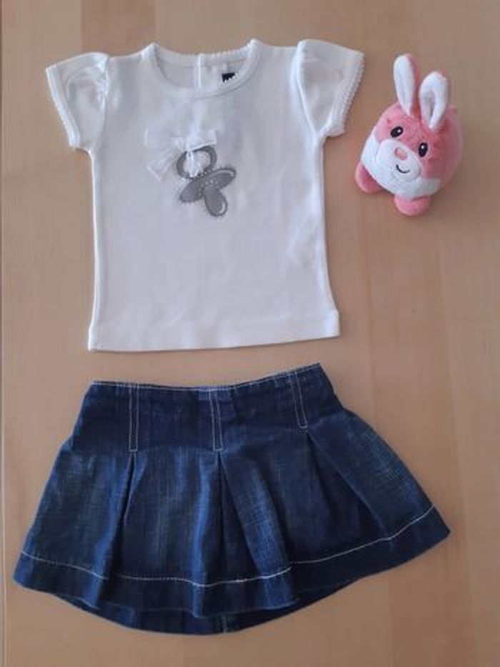 Ensemble jupe été 6 mois