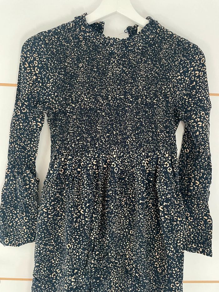 Robe beige/bleu marine S Zara - photo numéro 3