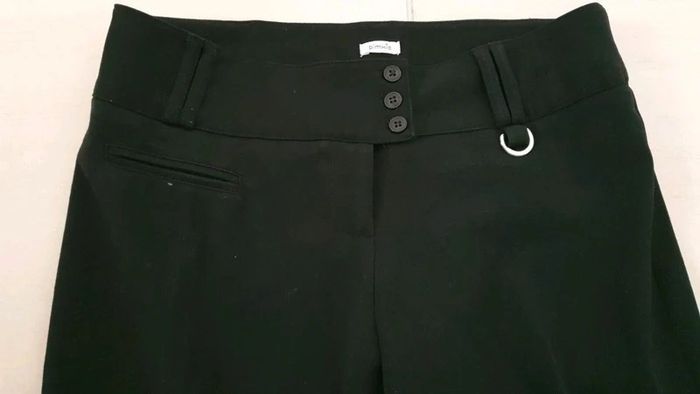 Pantalon évasé à jambes larges - taille 40 - photo numéro 3
