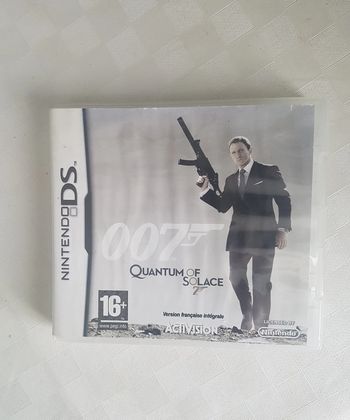 007 quantum of solace James bond Nintendo ds game Daniel Craig