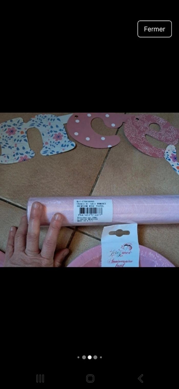 Lot de decoration princesse - photo numéro 2