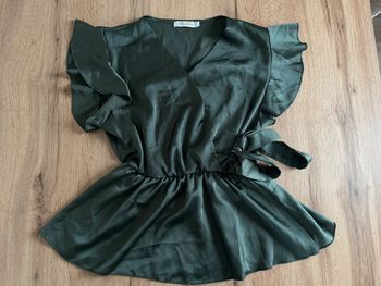 Blouse cache cœur