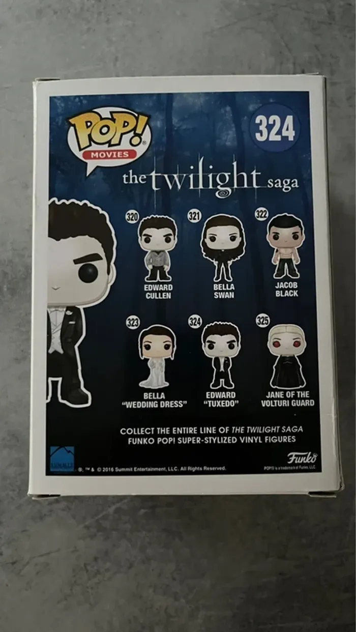Pop Twilight Edward Tuxedo 324 - photo numéro 4
