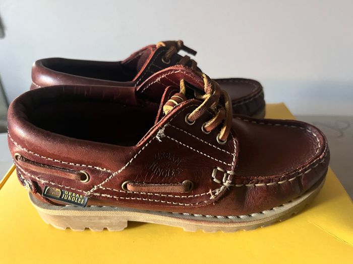 Mocassins bateau cuir Urban Jungles taille 30/31 - photo numéro 3
