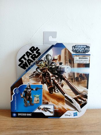 Hasbro Mission Fleet The Mandalorian Speeder Bike et Grogu Star Wars