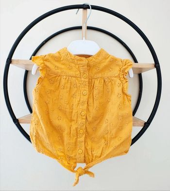 12 18 mois chemise été 80 cm étiquette coupée