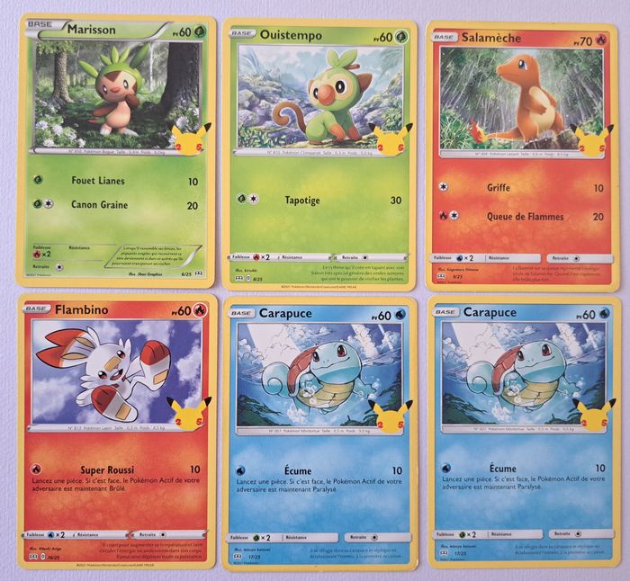 🃏 Lot de 9 cartes Pokémon JCC françaises 2021 Epée et Bouclier - photo numéro 4