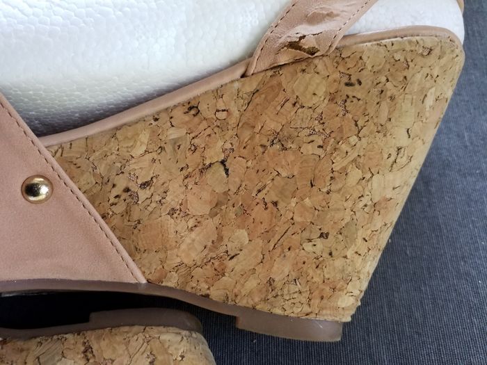 Compensé rose avec strass pointure 40 - photo numéro 3