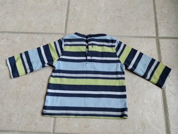 T-shirt manches longues 3 mois - photo numéro 2