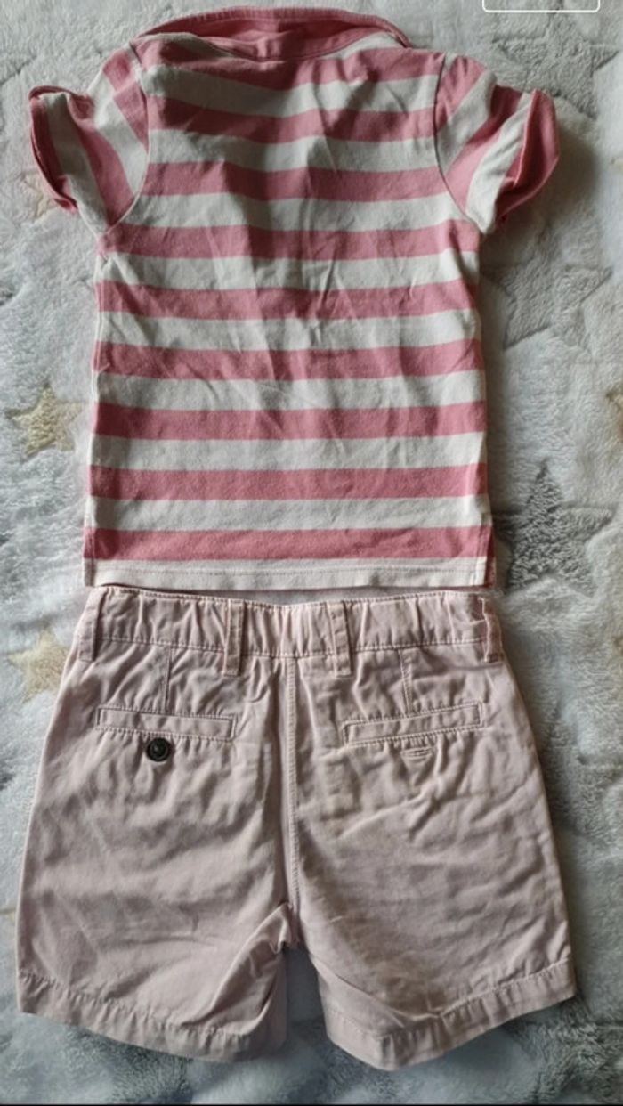 Short rose pastel 3 ans fille - photo numéro 2