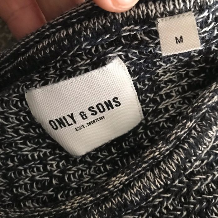 Pull gris chiné marque Only & Sons taille M - photo numéro 17