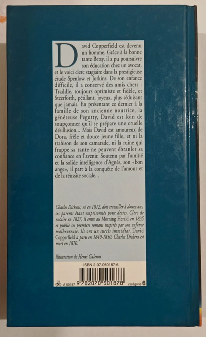 David Copperfield / Charles Dickens Tome 2 - photo numéro 2