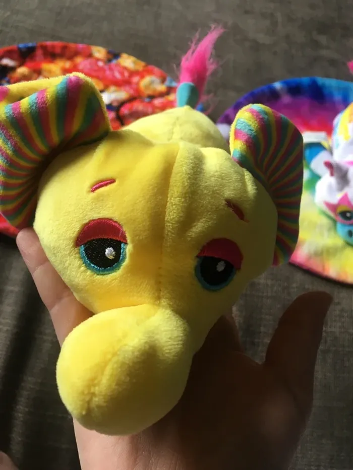 Lot de deux peluche éléphant 🐘 et licorne 🦄 - photo numéro 4