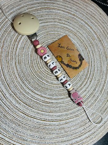 Attache tétine hiboux