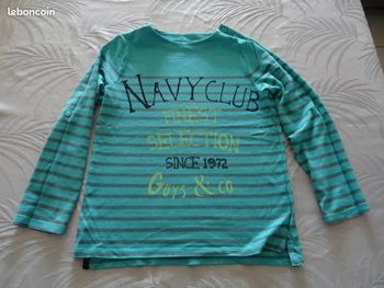 T-shirt manches longues  en 10 ans