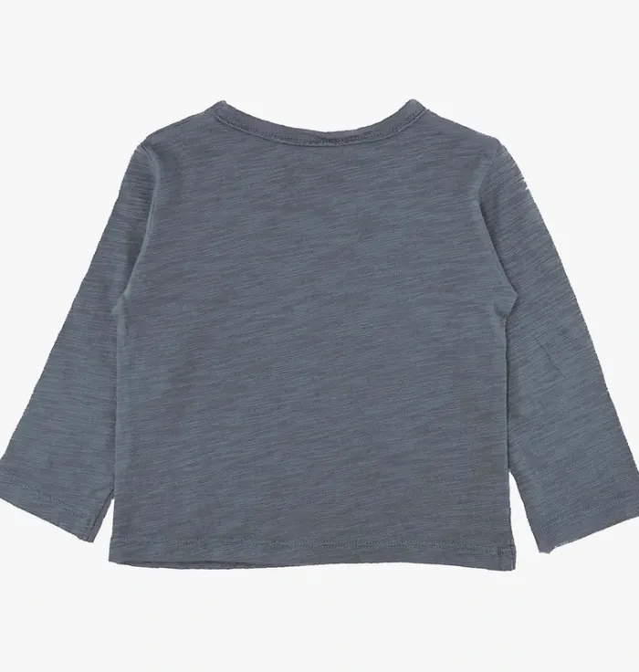 T-Shirt à manches longues 12 mois en coton Louis Louise - photo numéro 2