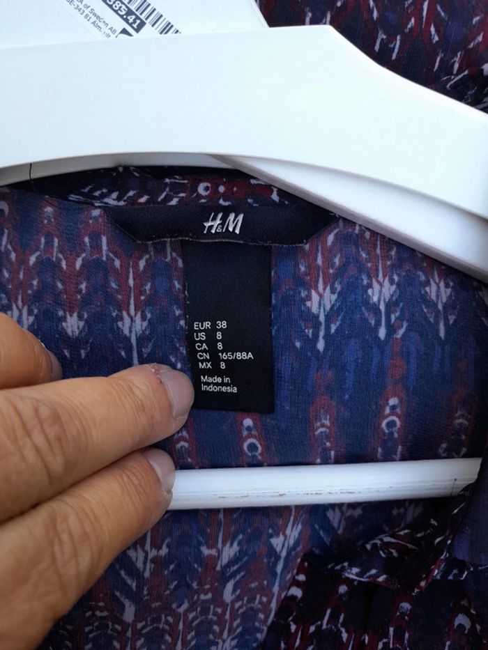 H&M chemisier voile taille 38 - photo numéro 4