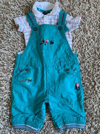 Ensemble body salopette - Sergent Major - 9 mois