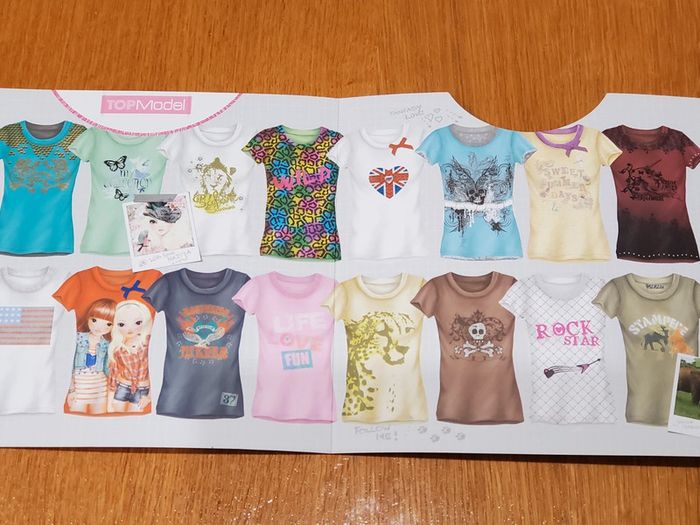 Album de coloriage Top Model T-Shirt Designer - photo numéro 3