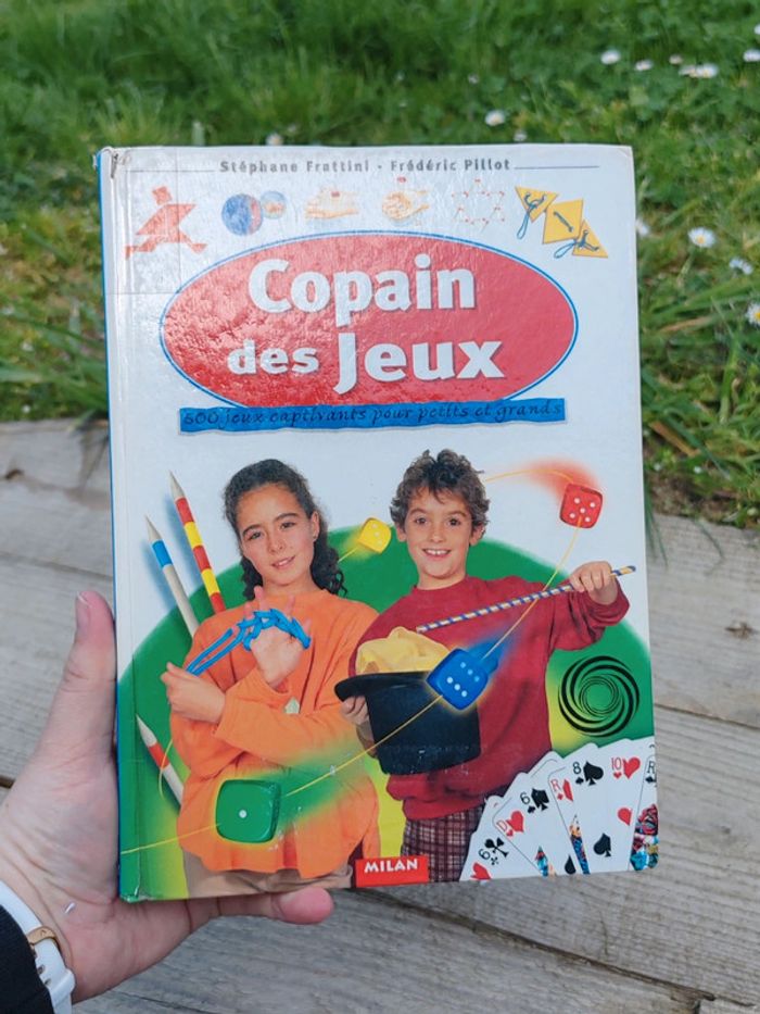 Livre copain des jeux - vintage